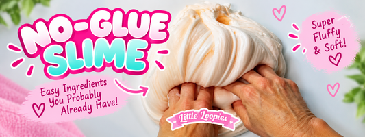 How to Make Super Fluffy No-Glue Slime