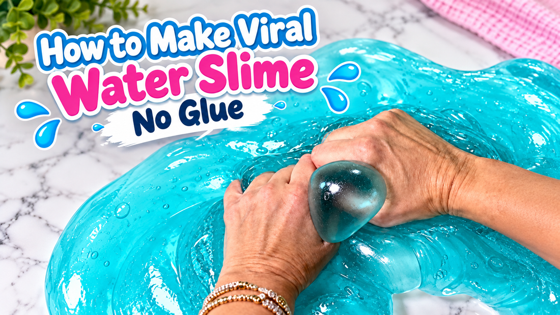 How to Make Viral Water Slime With No Glue