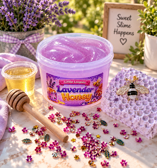 Lavender Honey DIY Slime Kit | Bee Jelly Slime