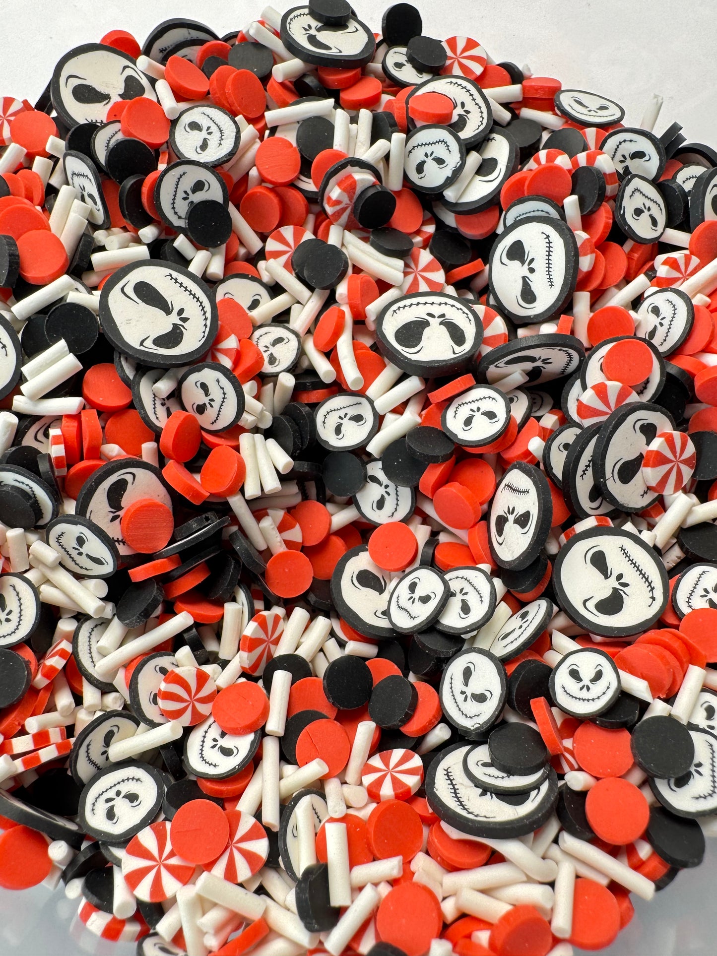 Jack Monster Halloween Polymer Clay Sprinkles | Faux Confetti Slime & Decoden Supplies