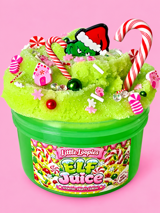 Elf Juice | Christmas Jelly & Icy Slime | DIY Slime Jelly Kit