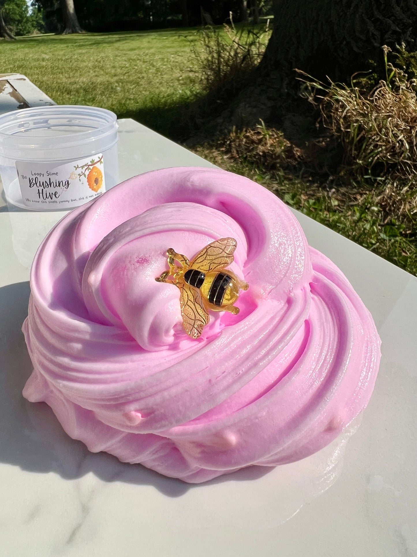 Blushing Hive slime
