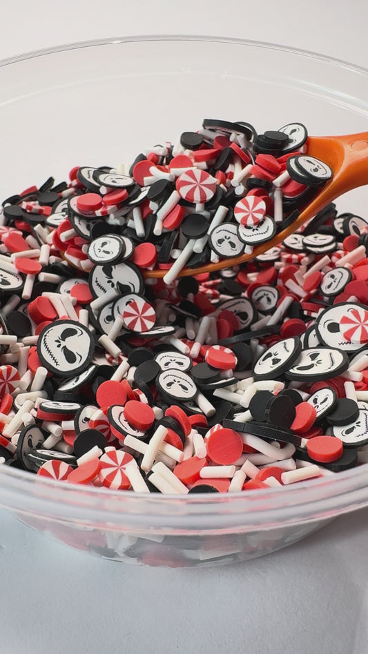 Jack Monster Halloween Polymer Clay Sprinkles | Faux Confetti Slime & Decoden Supplies